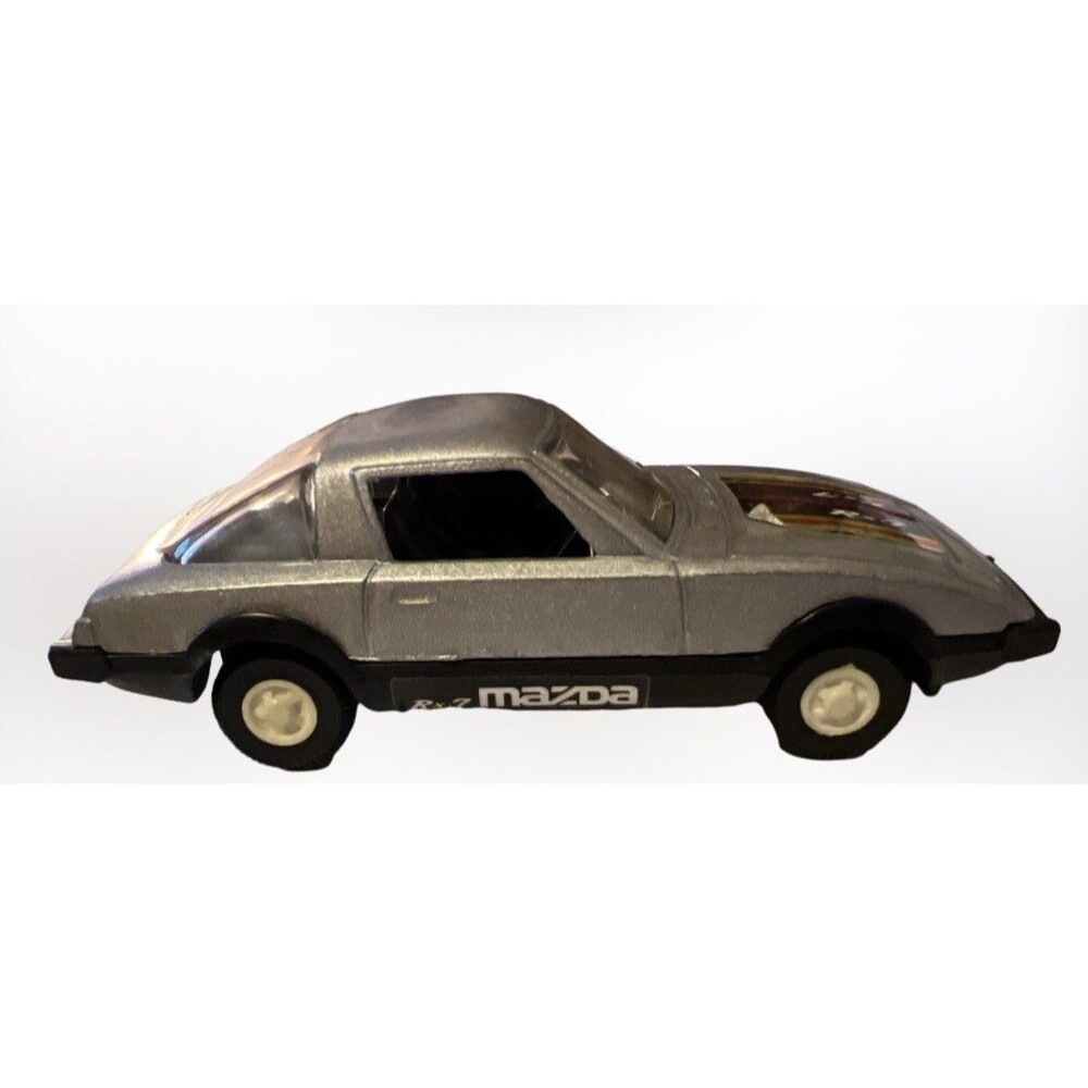 Vintage Tootsietoy Mazda RX7 5" Scale Model Opening Hatchback